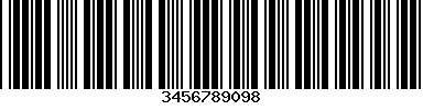 Extended Code 39 barcode image