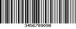 MSI Plessey barcode image