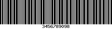 Standard 2 of 5 with Checksum barcode image